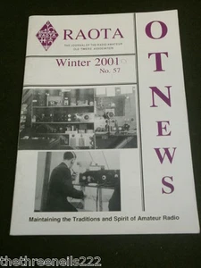 AMATEUR RADIO - RAOTA - OT NEWS #57 - WINTER 2001 - Picture 1 of 1