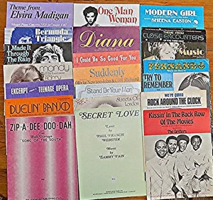 Collection of Individual Vintage Piano Music  Scores (Save with multi buys (BLH) - Picture 1 of 22
