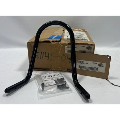 HARLEY V-ROD VROD VRSC Modelos PRETO BAIXO SISSY BAR VERTICAL 51145-04 NOS OEM - Imagem 1 de 4