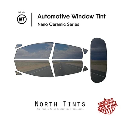 Nano Ceramic PreCut Window Tint Film Glass for Ford Fiesta 2011-2019 Hatchback - Image 1 of 4