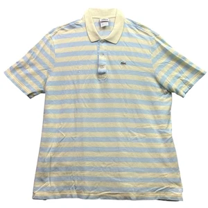 Lacoste Hemd Herren Large gestreift Preppy Academia Karriere Alltag Streetwear - Bild 1 von 8