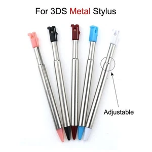 Short Adjustable Stylus Pen Plastic & Metal For Nintendo 3DS Handheld Console - Picture 1 of 14