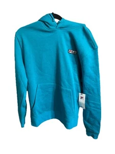 FILA Men’s Torquise Blue Drawstring Pullover Hoodie - Size: Medium NWT New - Picture 1 of 6
