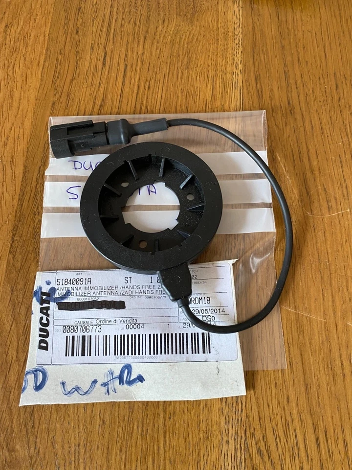 Bobina antena inmovilizadora Ducati Multistrada 1200 2010-2017 todo, ver más abajo Foto 1 de 1