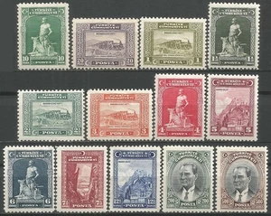 Turkey 1930 Definitives, short set, Mi #891-12 CV=EUR435 MH, CV=EUR435 - Picture 1 of 2