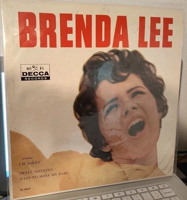 Brenda Lee Self Titled Hi-Fi Mono Decca Records DL-4039 1960 Anita Kerr Singers - Image 1 of 3