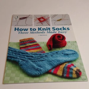 How To Knit Socks Three Methods Made Easy House Of White Birches 2008 Copy - Picture 1 of 6