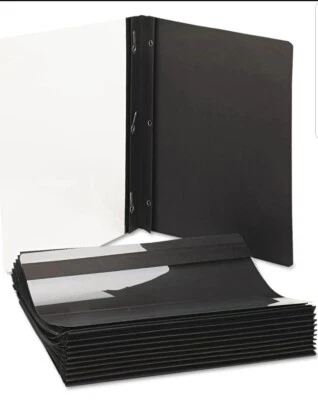 通用 UNV56116EE 1/2 英寸 容量唐夹纸报告封面-字母尺寸 — 第 1/3 张图片