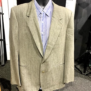 Vintage Mario's Vestimenta Mens Blazer Sport Coat Casual Button Jacket 44R Wool - Picture 1 of 15