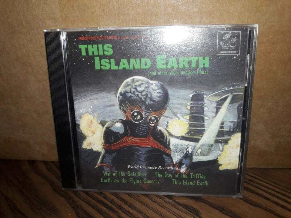 This Island Earth Music From Alien Invasion Films Soundtrack CD Monstrous Movie