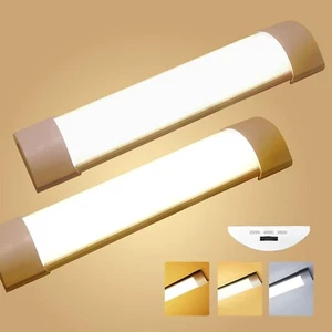 Sundertech® 40cm [Set of 2= 80cm] LED Batten Light 12w 1330LM 3cct in 1 - Picture 1 of 6