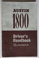 AUSTIN BMC 1800 1965 Driver's Handbook - English - ST1002001118