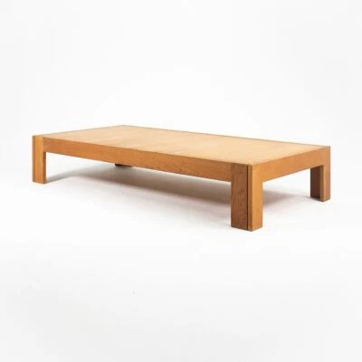 1975 Rectangular White Oak Coffee Table designed by Tage Poulsen for CI Designs - Image 1 of 4