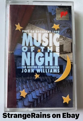 JOHN WILLIAMS & BOSTON POPS - Music Of The Night - Cassette Tape - TESTED - Image 1 of 4