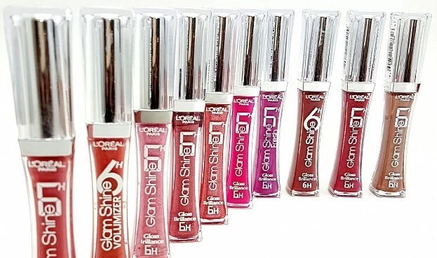 L'Oreal Glam Shine Lip Gloss 6hrs Brilliance - Choose Shade - Image 1 of 1
