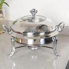Stainless Steel Chafing Dish Buffet Set Alcohol Stove Catering Warmer Set For