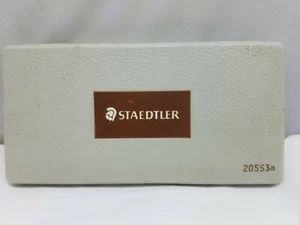 Vintage Staedtler  20553a Compass Drafting Set With Case Germany - Picture 1 of 8