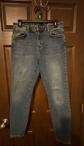 Jeans ajustados de tiro alto Tecovas para mujer 29 azul denim - Imagen 1 de 3