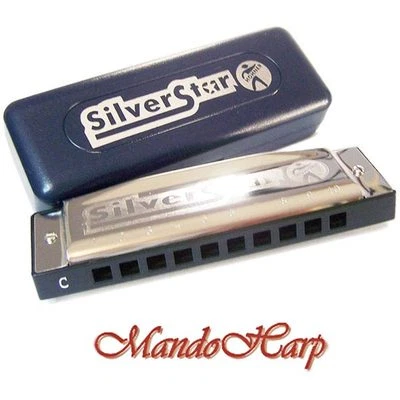 Hohner Harmonica - 504/20 Silver Star (SELECT KEY) NEW - image 1 of 4