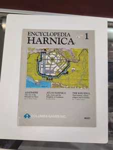 Columbia Games Harn Encyclopedia Harnica #1 VG+ - Picture 1 of 9
