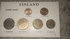 Finland Proof Coins With Silver