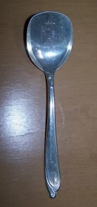 Cuchara de azúcar International Deep Silver "Happy Anniversary" plateada - Imagen 1 de 4