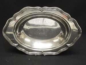 ANTIQUE ELABORATE DESIGN E.G. WEBSTER & SONS SILVER PLATE PLATTER / BOWL - Picture 1 of 9