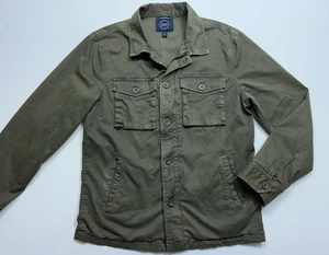 Chaqueta Fatiga 1901 Verde Ejército Para Hombre Talla Mediana Cremallera Completa Botón Forrada Militar - Imagen 1 de 17