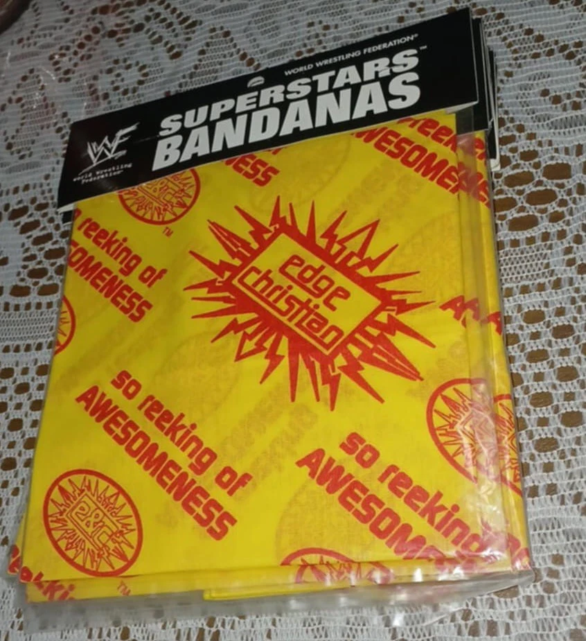 WWF Superstars Bandanas Edge & Christian - Nuevo, Sellado Foto 1 de 1