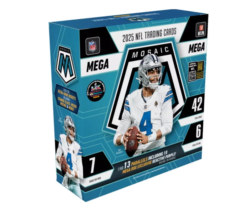 2025 Panini Mosaic Football Mega Box - image 1 of 1
