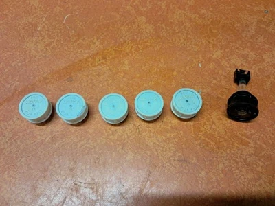 OEM Mopar Dodge Plymouth Chrysler Vintage Battery Fill Caps & Test Indicator - Image 1 of 4