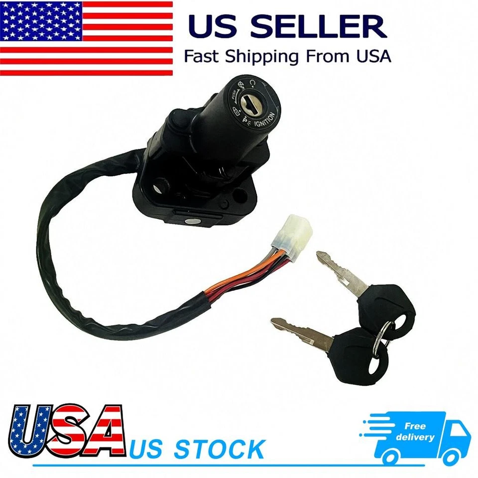 JUEGO LLAVE INTERRUPTOR ENCENDIDO BARRIL BLOQUEO ASIENTO Para SUZUKI DR650SE / DR650S 1996-2024 Foto 1 de 4