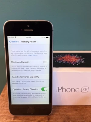 Apple iPhone SE 1st Generation 64GB Space Grey Unlocked - Image 1 of 4