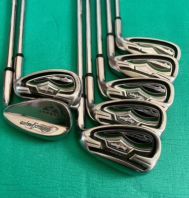 Women’s MacGregor Tourney MT Golf Iron Set 5-PW/SW steel shaft R flex RH 35.5” - Image 1 of 4