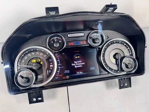 2014-2018 RAM 1500 2500 3500 GAS POWERWAGON 7" EVIC SPEEDOMETER CLUSTER GAUGE - Picture 1 of 5
