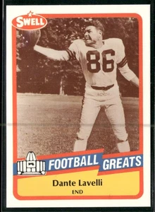 1989 Swell Greats Dante Lavelli #82 Cleveland Browns - Picture 1 of 2