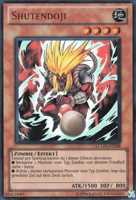YuGiOh Shutendoji LCGX-DE208 Ultra Rare Excellent unl. - Bild 1 von 2