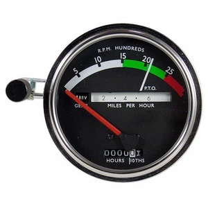 NEW TACHOMETER FOR JOHN DEERE TRACTOR 2510 2520 3020 4020 RED NEEDLE RE206854 - Picture 1 of 1