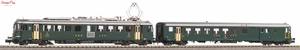 PIko SBB Rbe4/4 &amp; Bt Electric Railcar &amp; Trailer IV1:160 Scale, N Scale - Picture 1 of 1