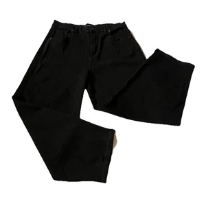 Ruti Barrel schwarze Damenjeans passt Größe 6 28W (Etikett 4) hoher Bund weites Bein lässig - Bild 1 von 13