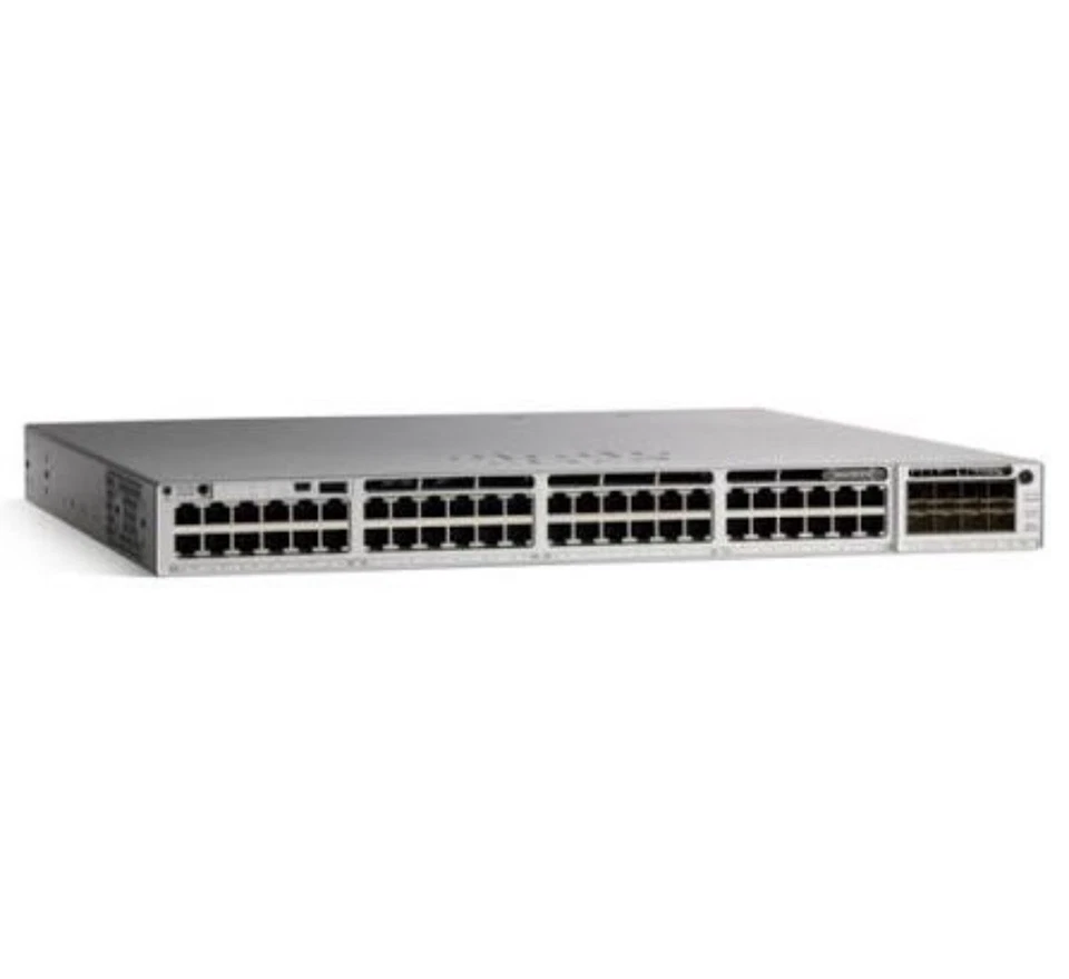 Cisco Catalyst Switch C9300-48P-E Gestito Gigabit PoE 48 Porte Nuovo New Genuine - Immagine 1 di 1