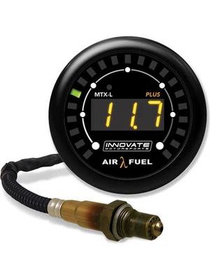 Innovate Motorsports Air-Fuel Ratio Gauge MTX-L Wideband 7.35:1-22.4:1 A (3918) - Image 1 of 4
