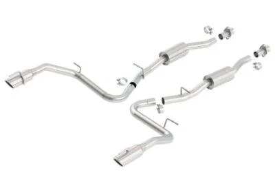 Sistema de escape trasero Borla tipo S Cat para Ford Mustang SVT Cobra 1999-2004 4,6 L Foto 1 de 2