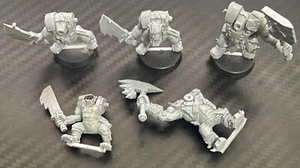 warhammer 40k - x5 assorted ork spare models, used. - Bild 1 von 2