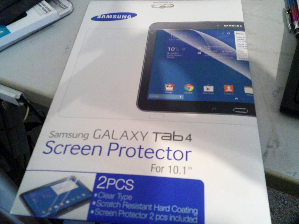 original  Samsung Display-Schutzfolie ET-FT530C [für GALAXY Tab 4 10.1] - Image 1 of 1