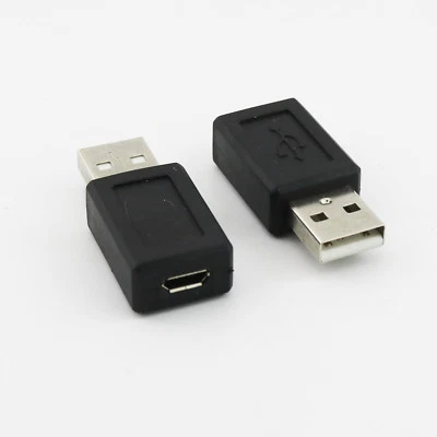 10x USB 2.0 A Male Plug To Micro 5 Pin Female Jack M/F USB Adapter Connector - Image 1 of 4