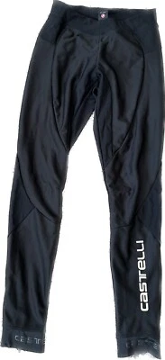 Leggings de ciclismo Castelli negros grandes para mujer Foto 1 de 4