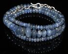 17 Inch Natural Old Burma Blue Sapphire Beads 134 Carat Loose Gemstone Bb08
