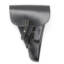German WWII P-38 Softshell Black Leather Holster P38- Waffen - Very High Quality