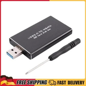 Mini-MSATA-Adapter-Festplattengehäuse, kabellos, für 30 x 30/50 MSATA SSD (mit G - Afbeelding 1 van 5